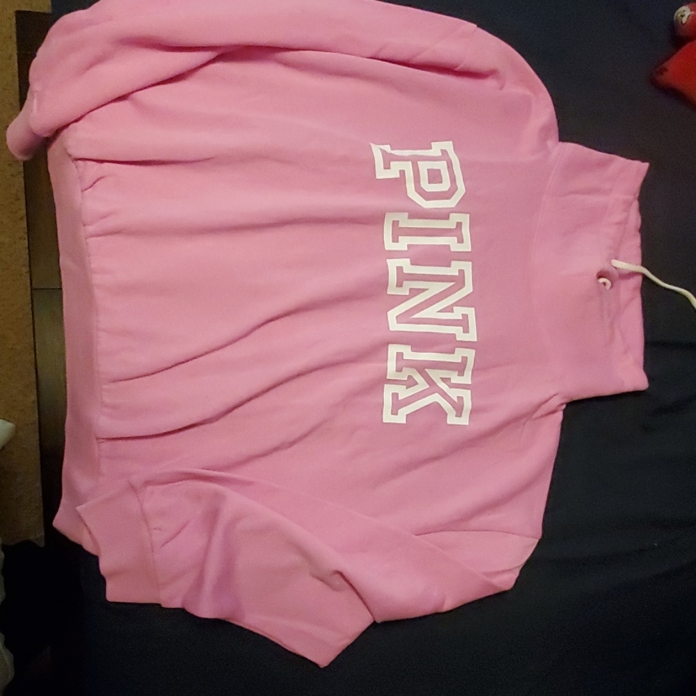 PINK cowl neck size L